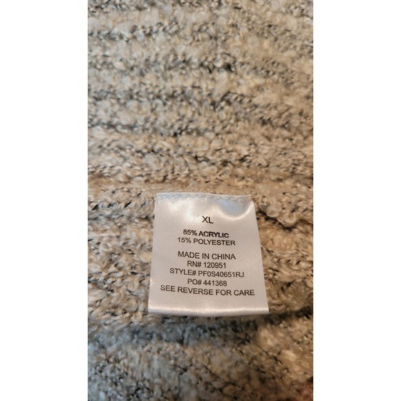 Pink Republic Long Cardigan Tan Black Knit XL - Picture 5 of 8